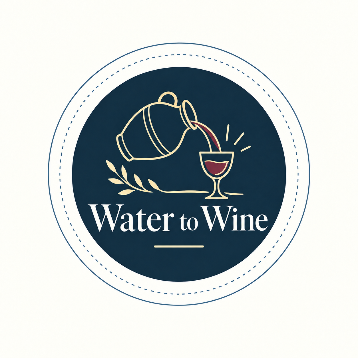 Water into wine.