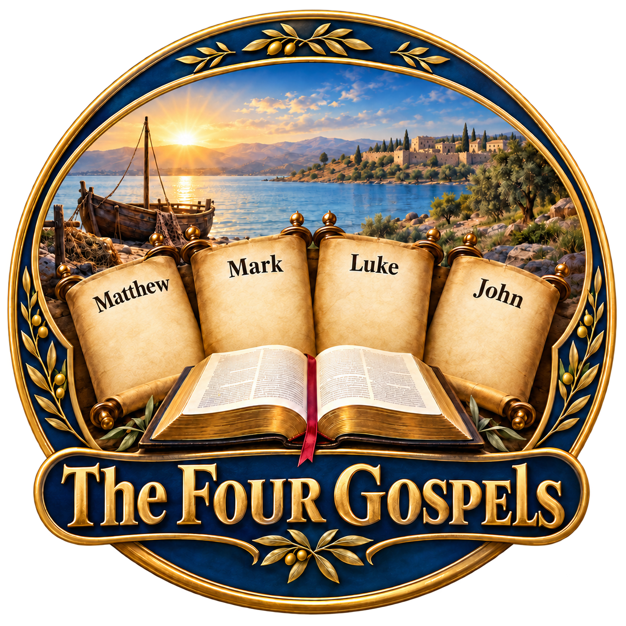The Four Gospels emblem